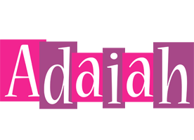 Adaiah whine logo