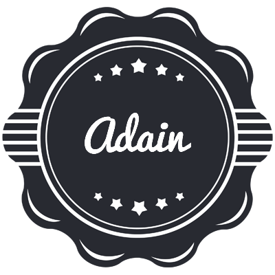 Adain badge logo