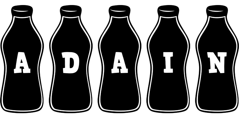Adain bottle logo