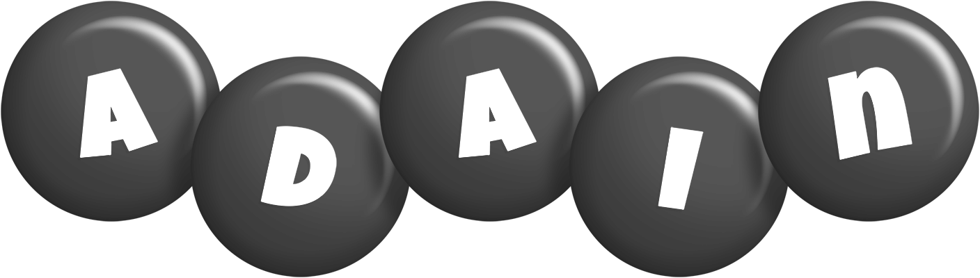 Adain candy-black logo