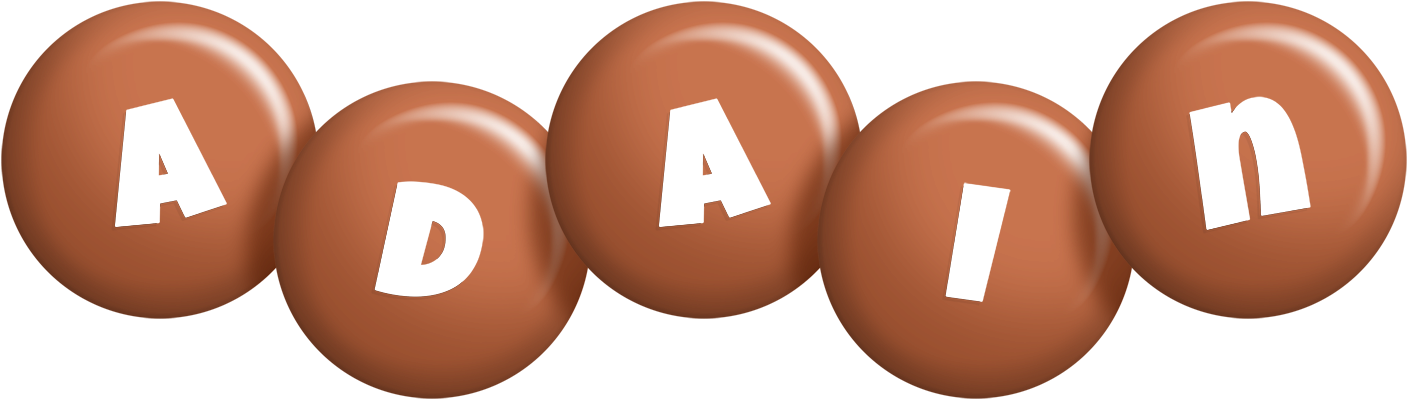 Adain candy-brown logo