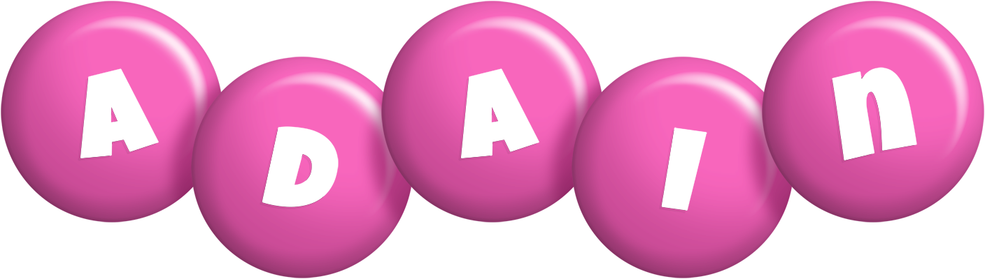 Adain candy-pink logo