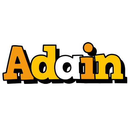 Adain cartoon logo