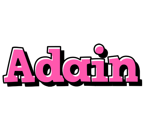 Adain girlish logo