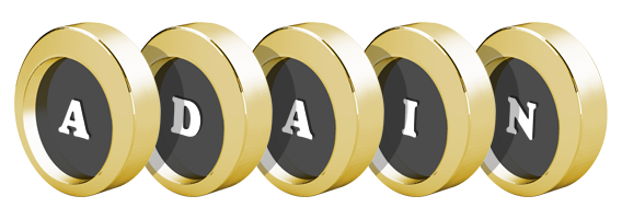 Adain gold logo