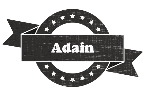 Adain grunge logo