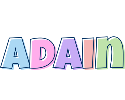 Adain pastel logo