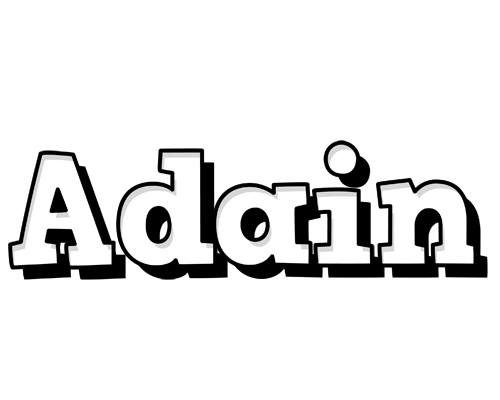 Adain snowing logo