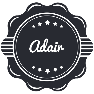Adair badge logo