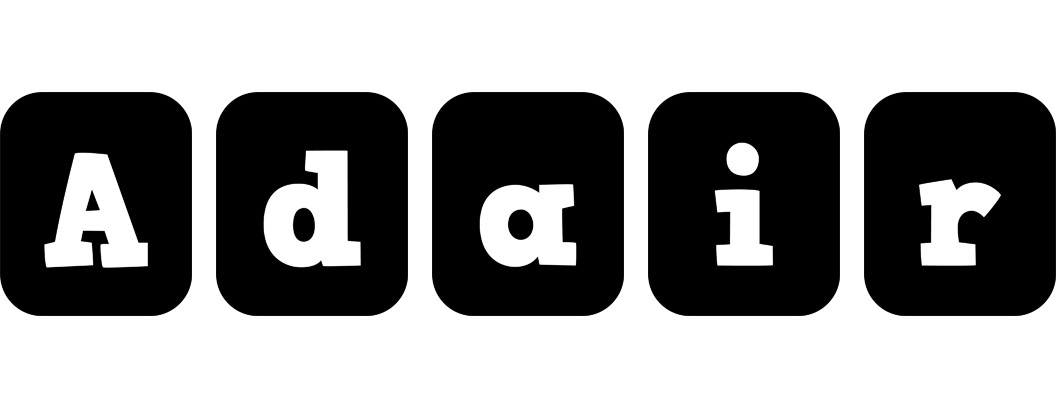 Adair box logo