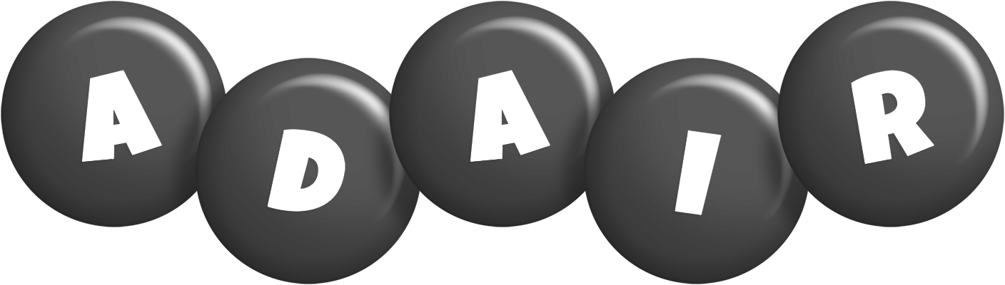 Adair candy-black logo