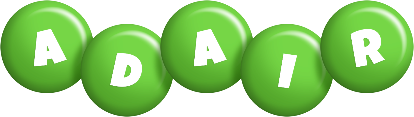 Adair candy-green logo