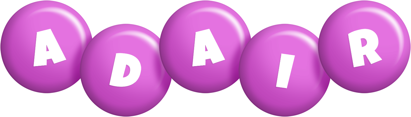Adair candy-purple logo