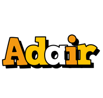 Adair cartoon logo