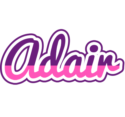 Adair cheerful logo