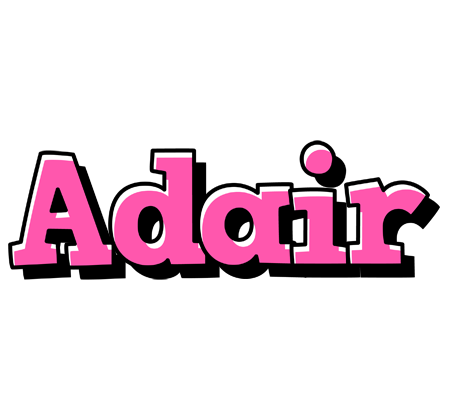 Adair girlish logo