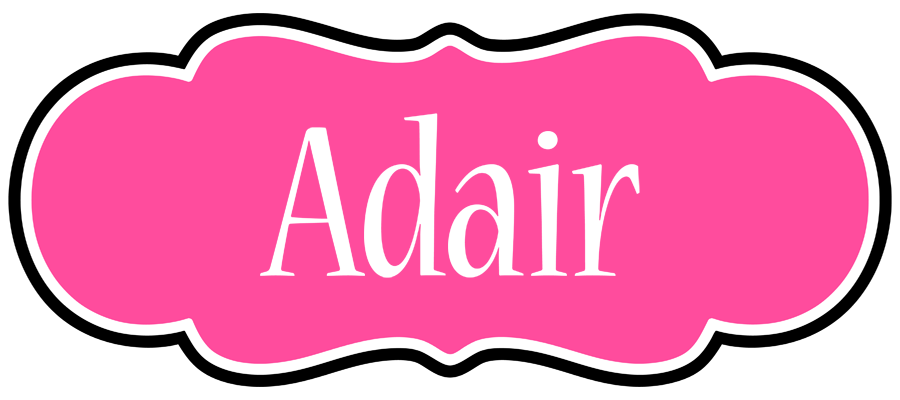 Adair invitation logo
