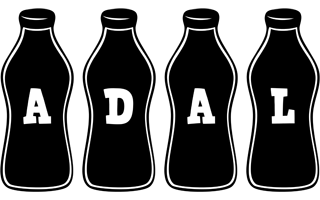 Adal bottle logo