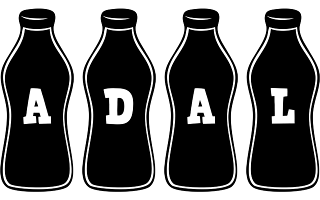 Adal bottle logo