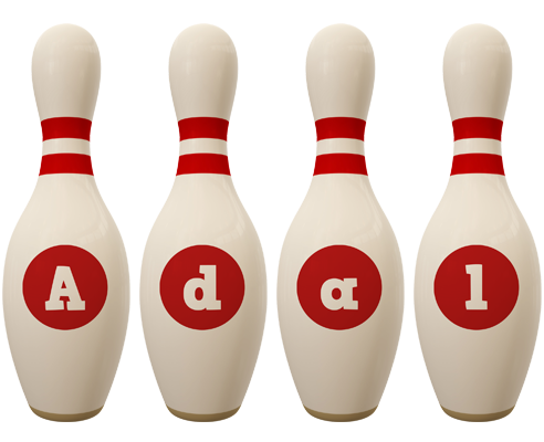 Adal bowling-pin logo