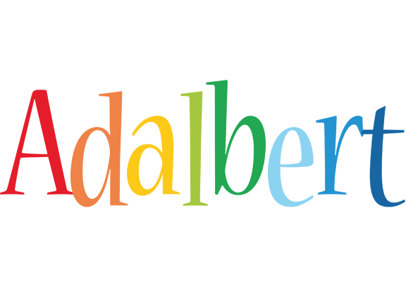 Adalbert birthday logo