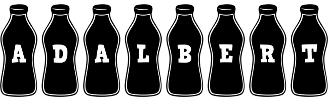 Adalbert bottle logo