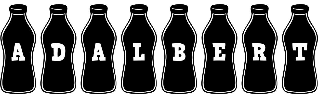 Adalbert bottle logo