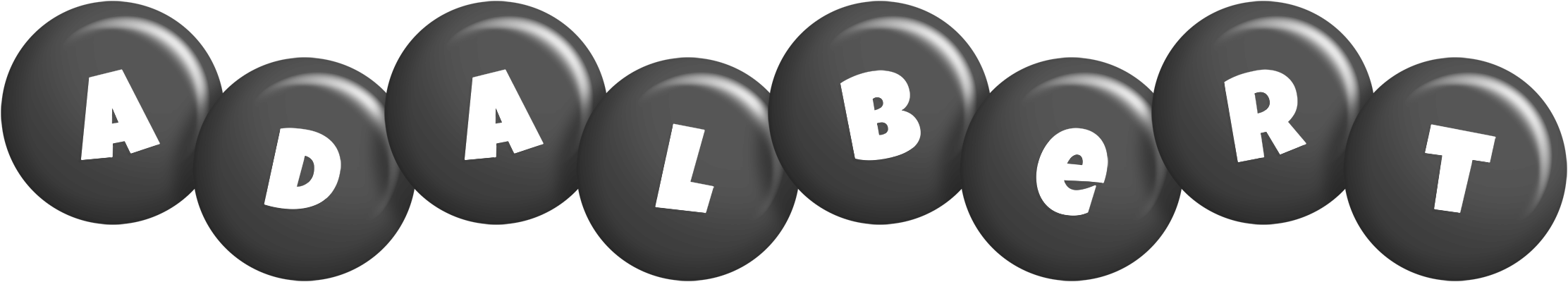 Adalbert candy-black logo