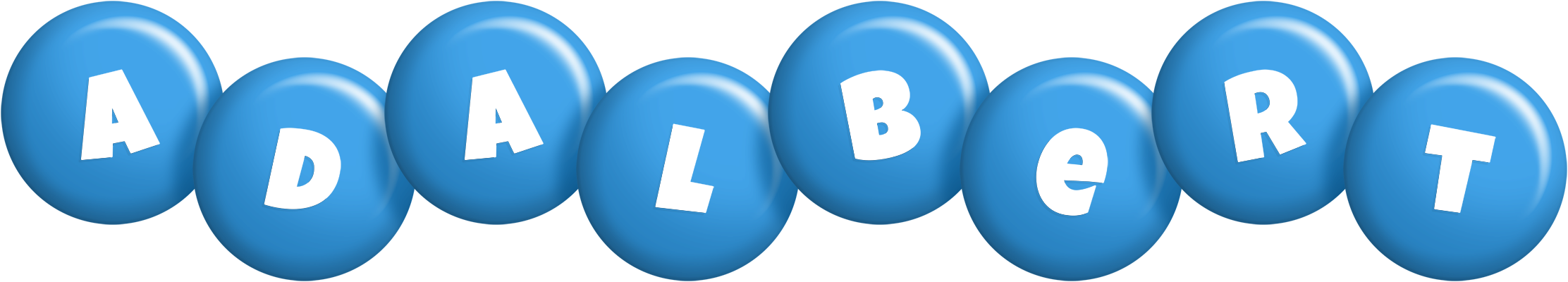 Adalbert candy-blue logo