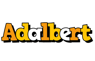 Adalbert cartoon logo