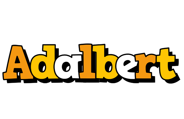 Adalbert cartoon logo