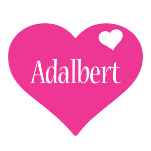 Adalbert love-heart logo