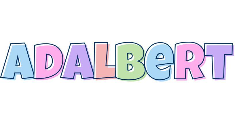 Adalbert pastel logo