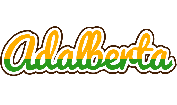 Adalberta banana logo