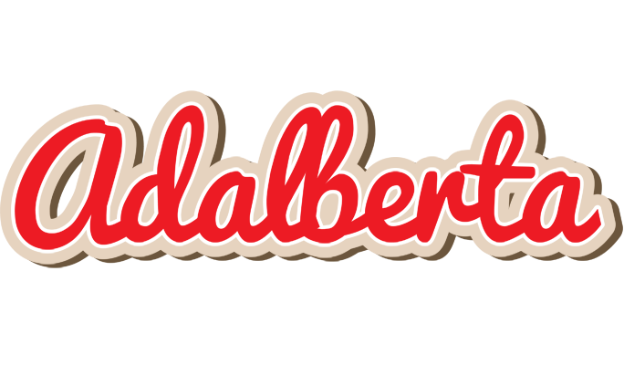 Adalberta chocolate logo