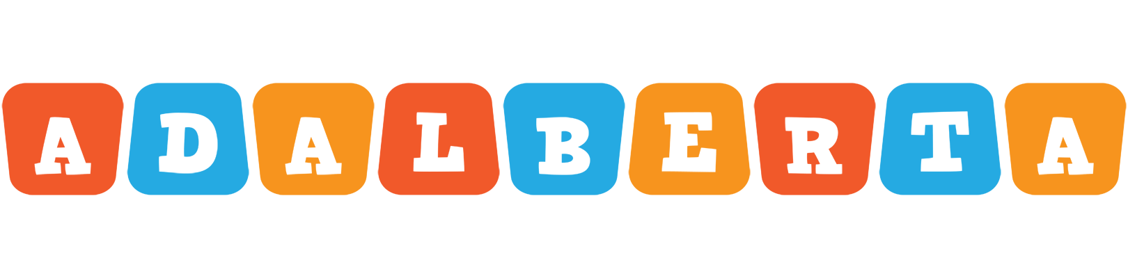 Adalberta comics logo