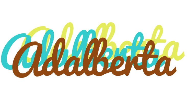 Adalberta cupcake logo