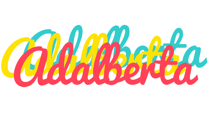 Adalberta disco logo