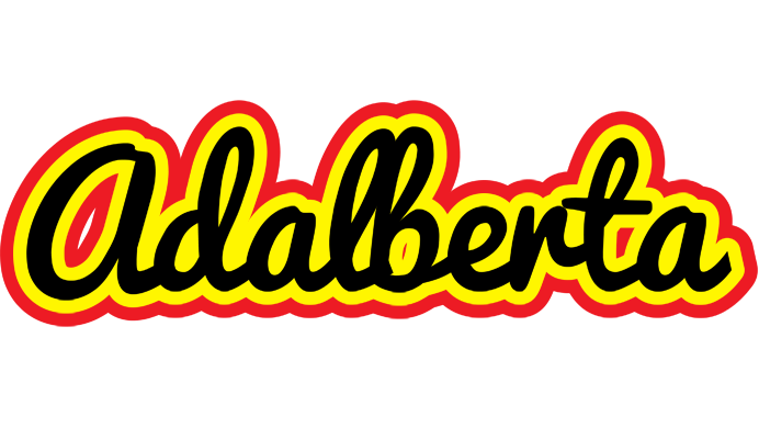 Adalberta flaming logo