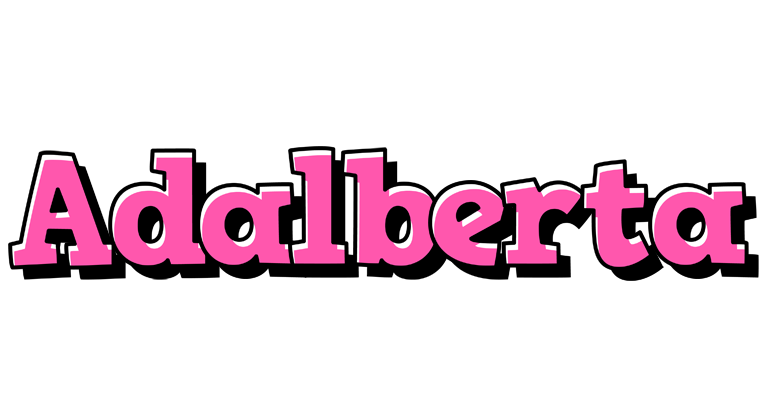 Adalberta girlish logo
