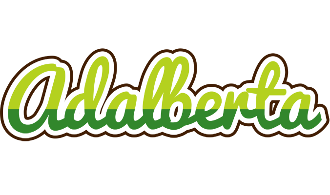 Adalberta golfing logo