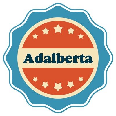 Adalberta labels logo