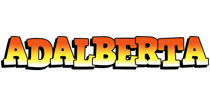 Adalberta sunset logo