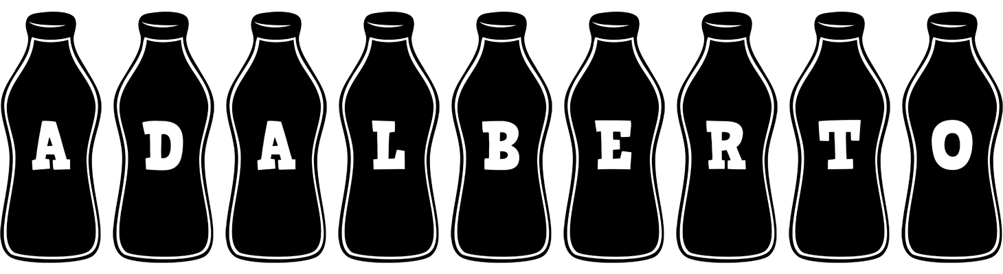 Adalberto bottle logo