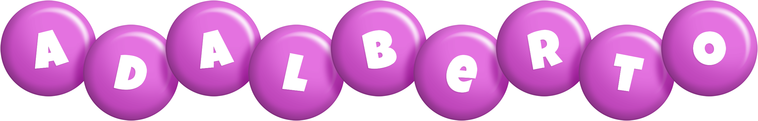 Adalberto candy-purple logo