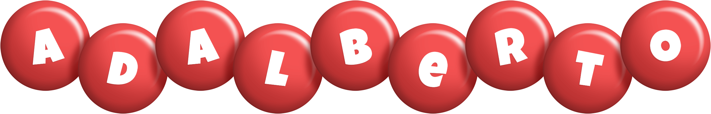 Adalberto candy-red logo