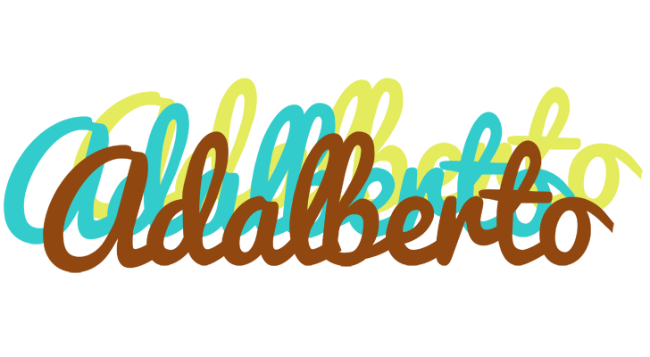 Adalberto cupcake logo