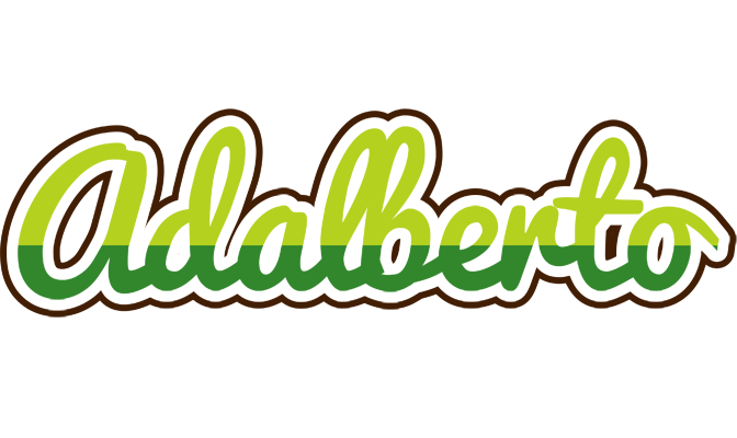 Adalberto golfing logo