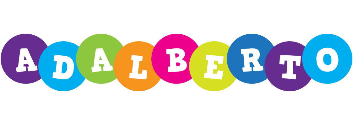 Adalberto happy logo