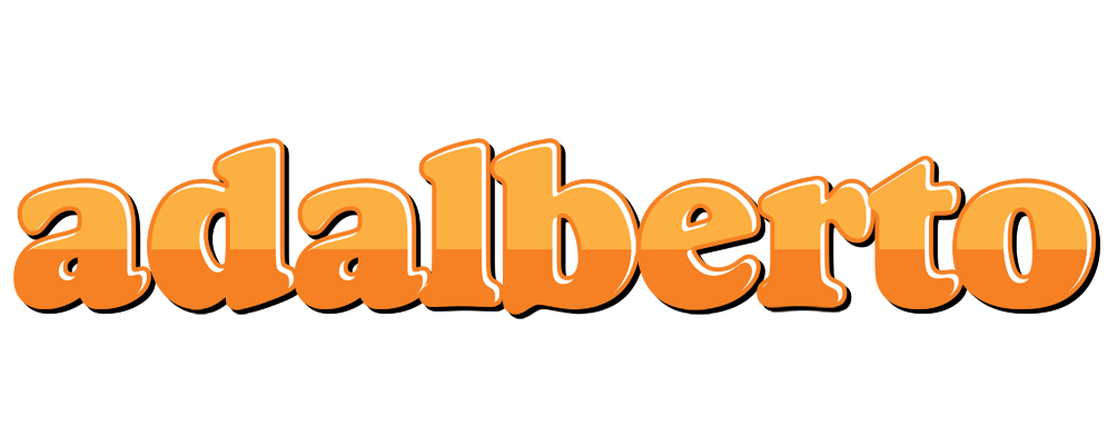 Adalberto orange logo